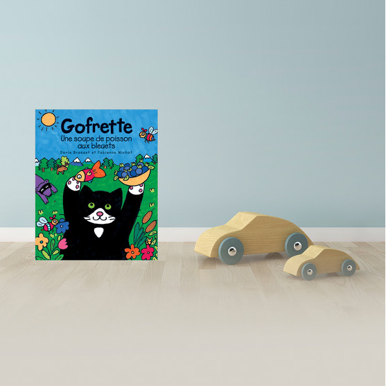 Gofrette - Une soupe de poisson aux bleuets