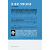 Le Sens du devoir