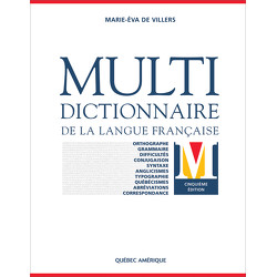 Multidictionnaire de la langue française (5e éd.)