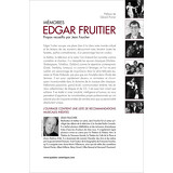 Edgar Fruitier - Mémoires