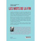 Les Mots de la fin