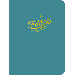 Cahier de notes Chez l'Éditeur (turquoise)