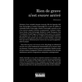 Rien de grave n’est encore arrivé