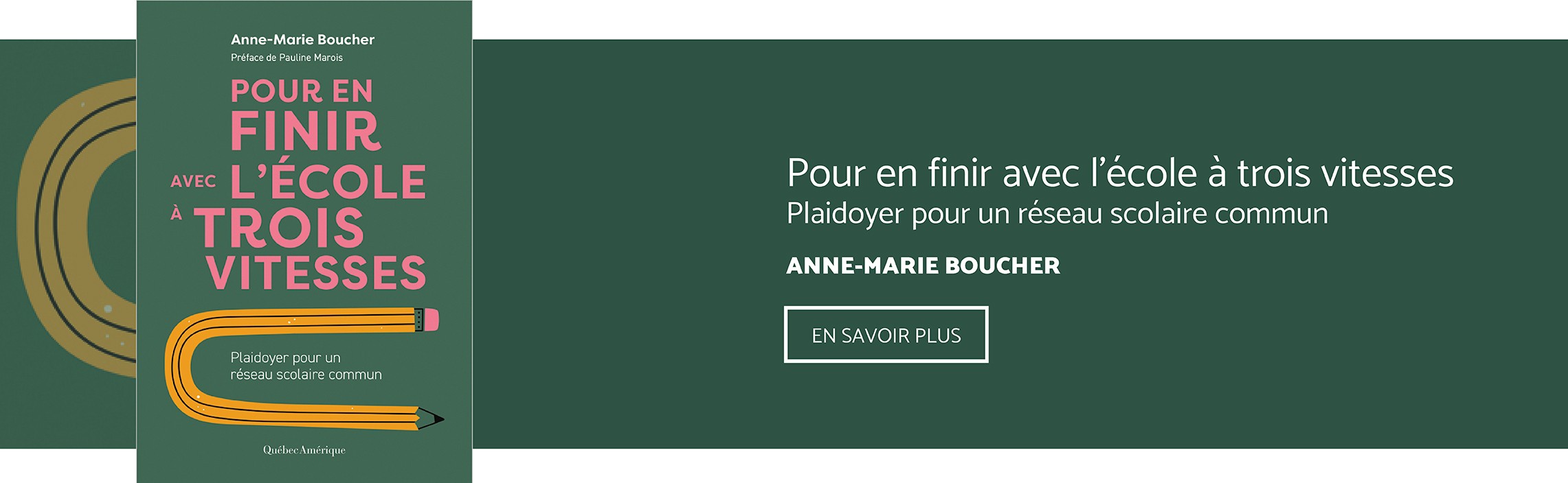 Pour en finir avec l'&eacute;cole &agrave; trois vitesses