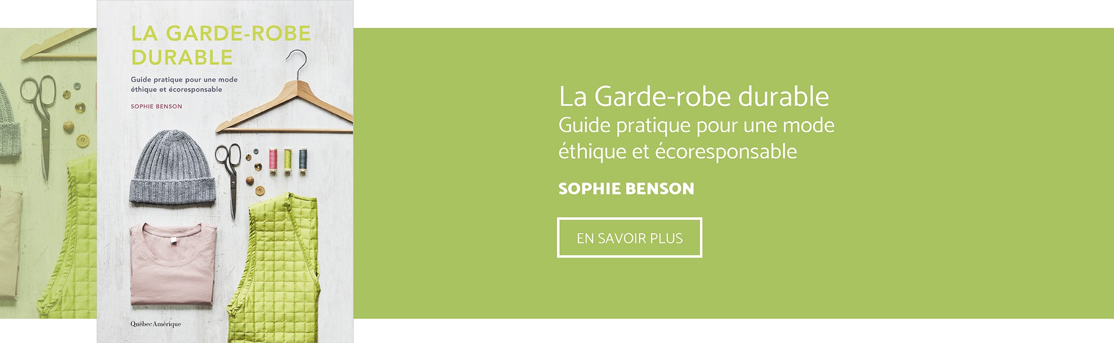 La Garde-robe durable - Guide pratique pour une mode &eacute;thique et &eacute;coresponsable
