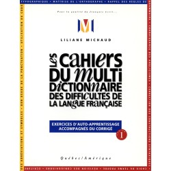 Les Cahiers du Multidictionnaire des difficultés de la langue française