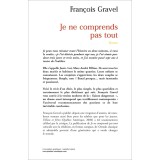 Je ne comprends pas tout