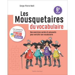 Les Mousquetaires du vocabulaire - cahier 3